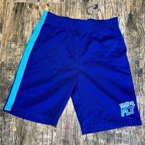 Sega Sonic Hedgehog Boys ‘Time to Fly’ Blue Shorts- size 8